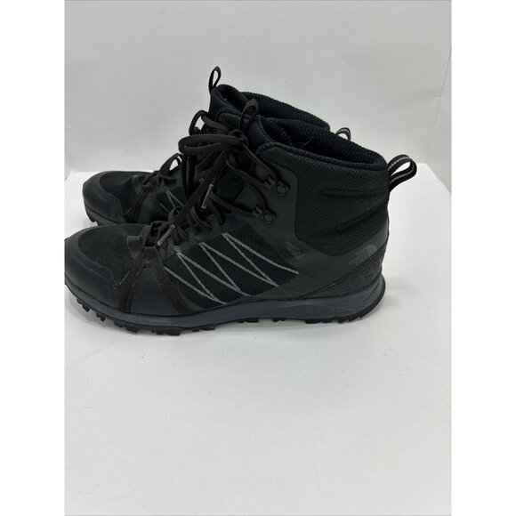 THE NORTH FACE MENS WATERPROOF HIKING BOOTS BLACK HYDROSEAL US 11 UK 10 - Picture 3 of 8